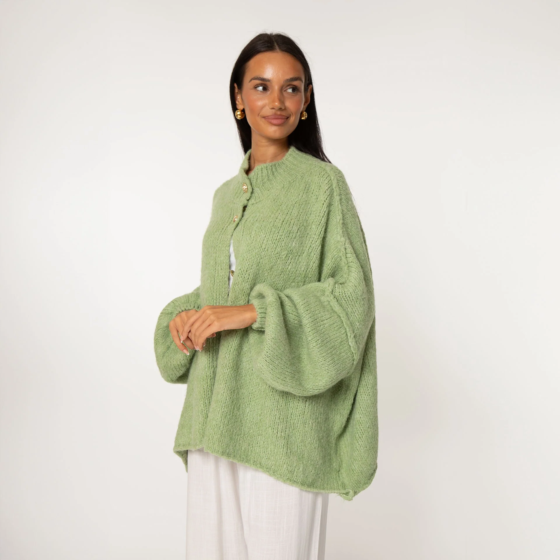 Oversized Cardigan "CozyGlam" - Image 107