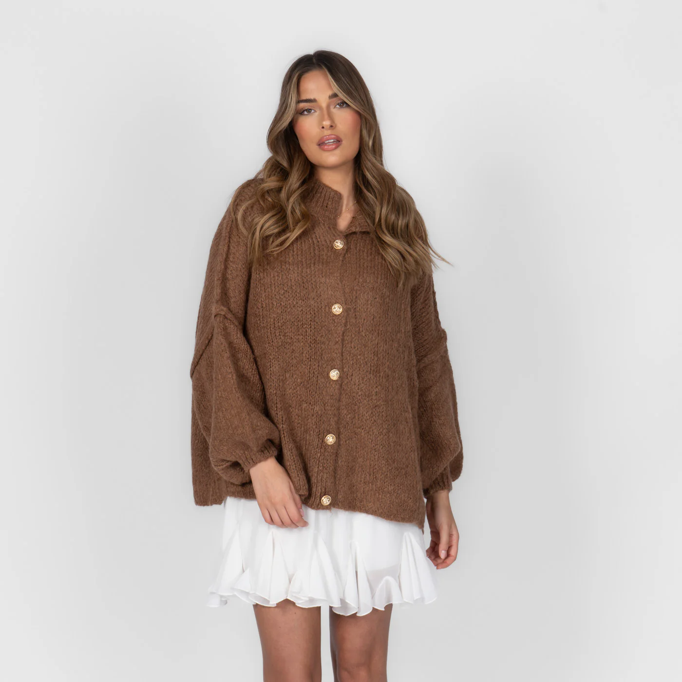 Oversized Cardigan "CozyGlam" - Image 110