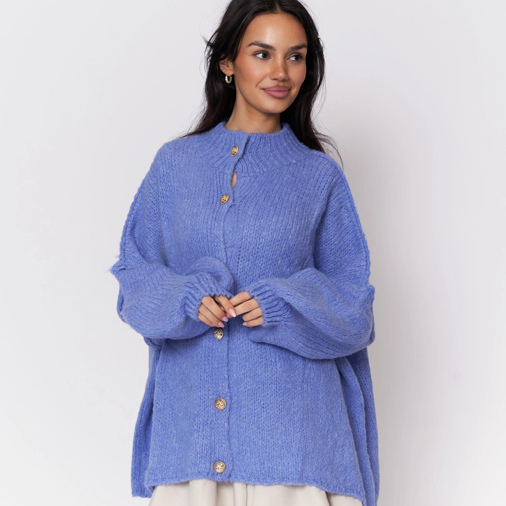 Oversized Cardigan "CozyGlam" - Image 113