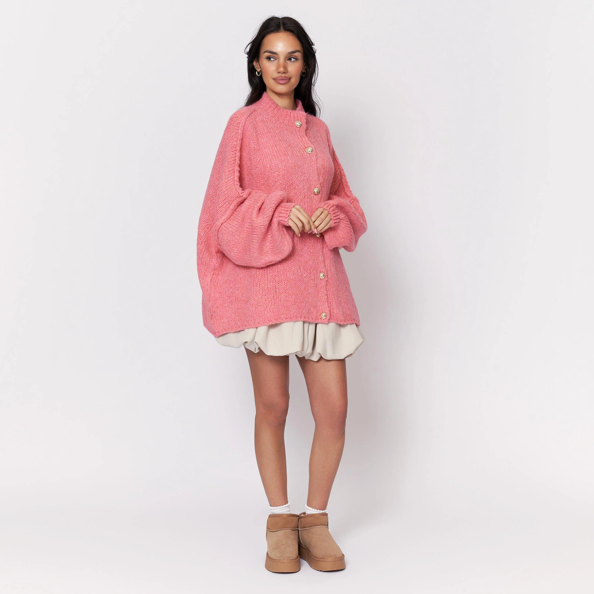 Oversized Cardigan "CozyGlam" - Image 114
