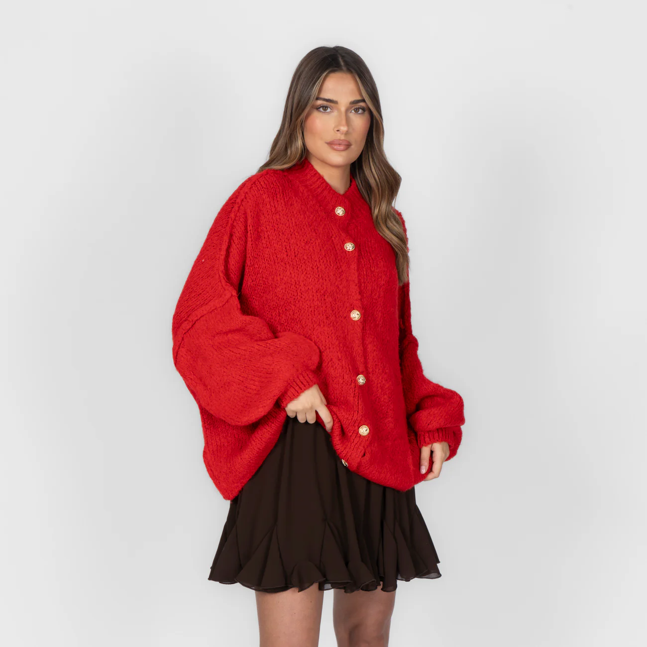 Oversized Cardigan "CozyGlam" - Image 35