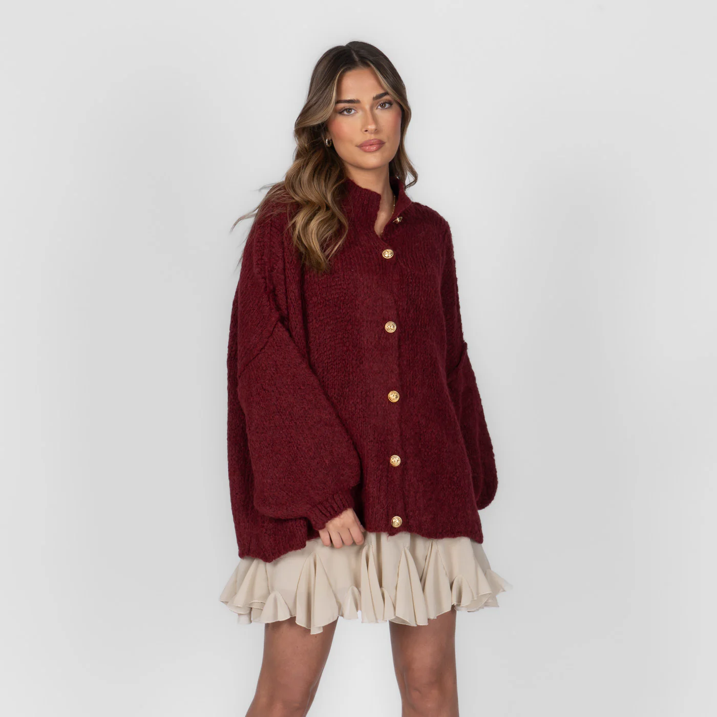 Oversized Cardigan "CozyGlam" - Image 59