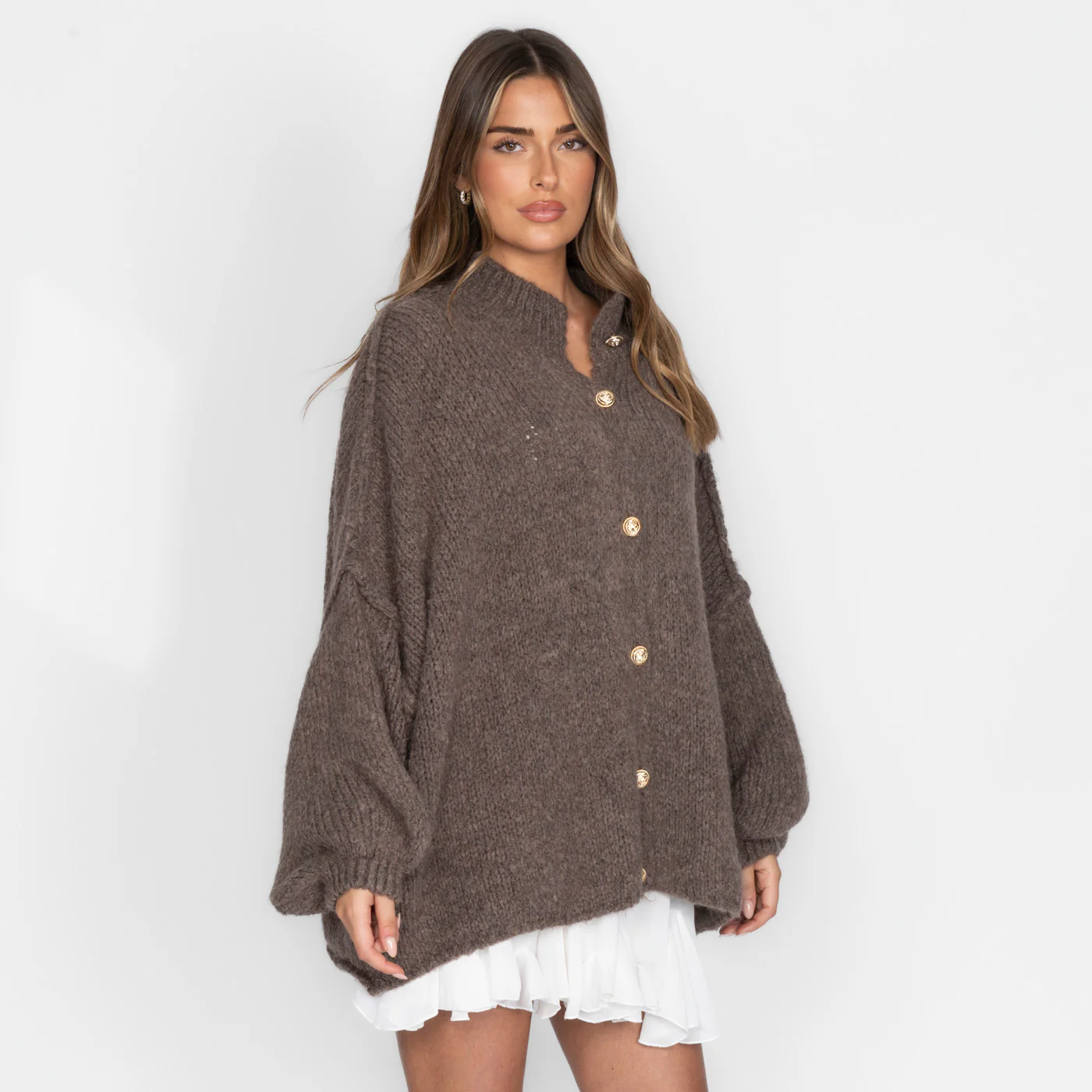 Oversized Cardigan "CozyGlam" - Image 6