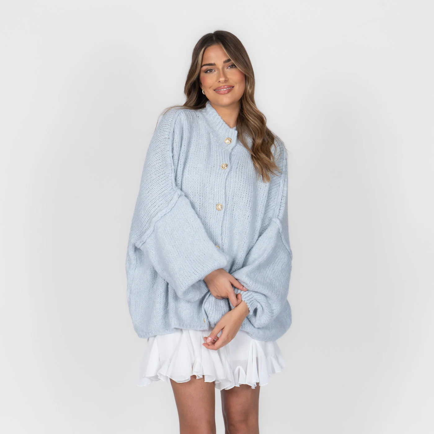 Oversized Cardigan "CozyGlam" - Image 67