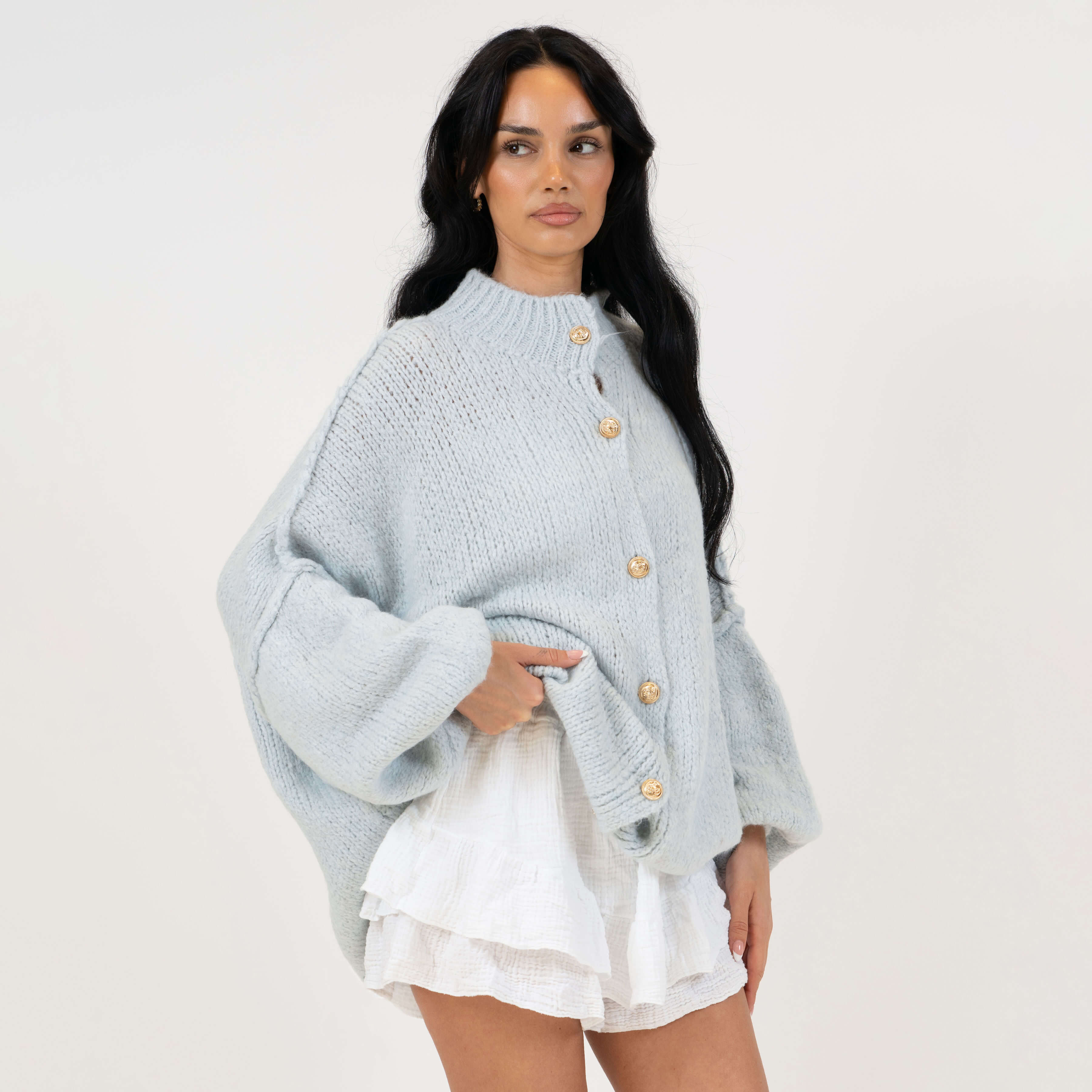 Oversized Cardigan "CozyGlam" - Image 68