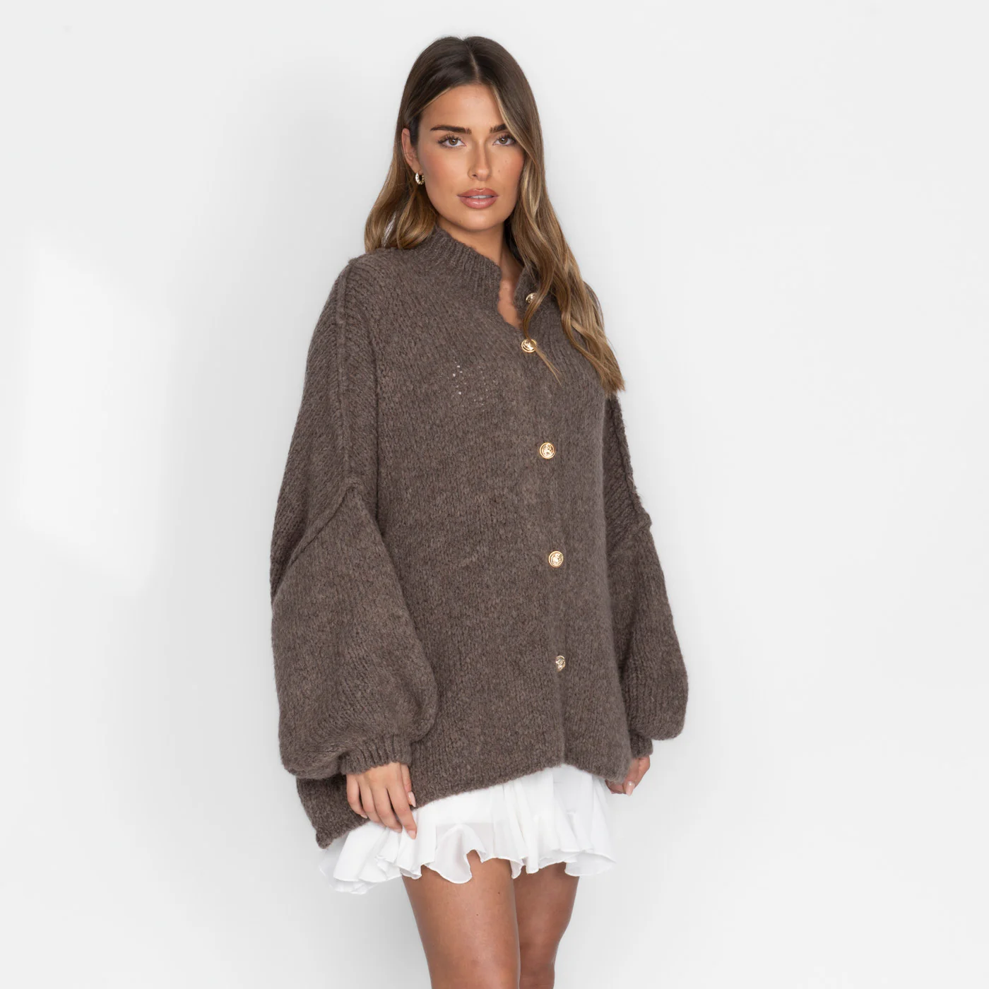 Oversized Cardigan "CozyGlam" - Image 7