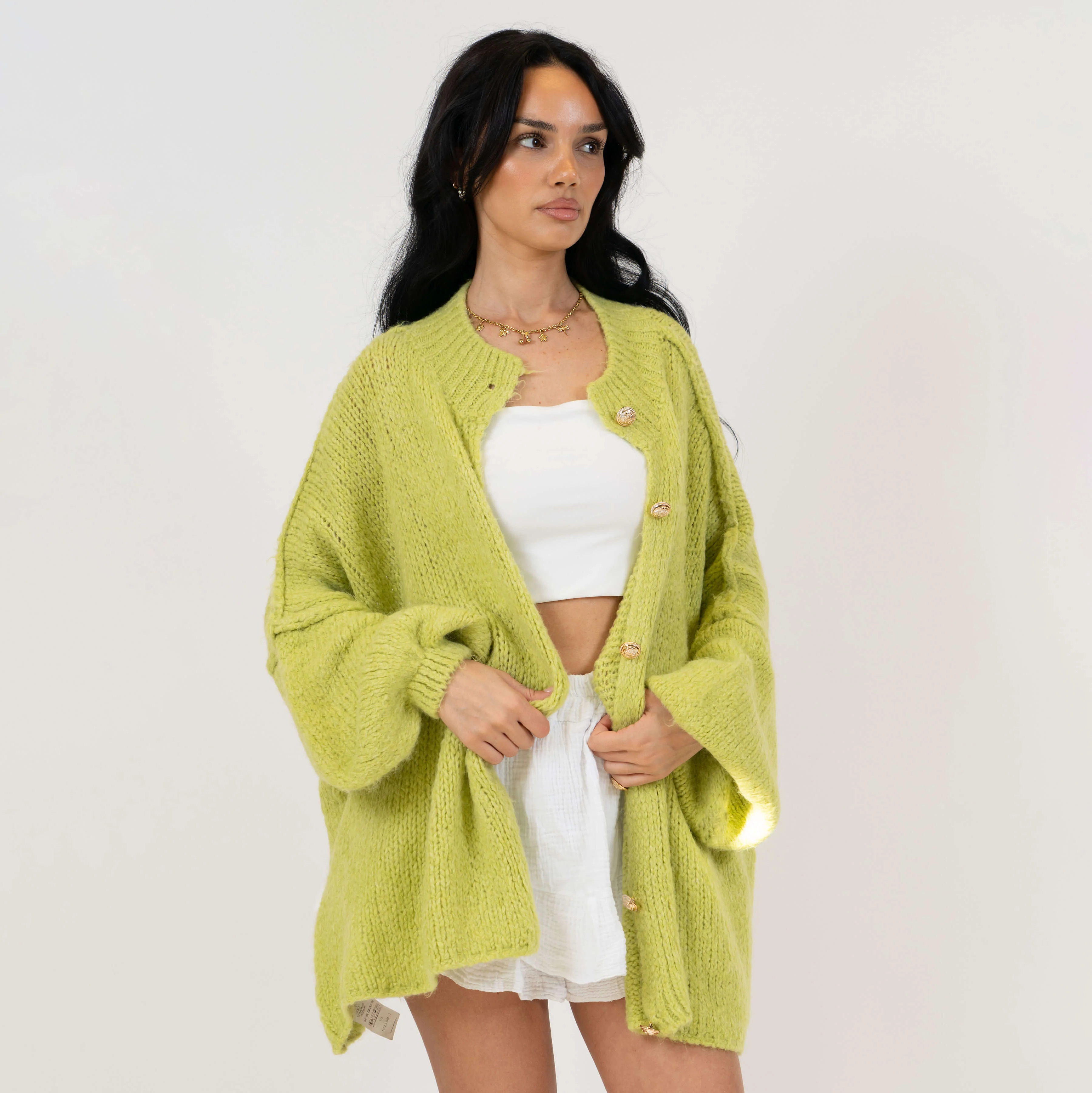 Oversized Cardigan "CozyGlam" - Image 78