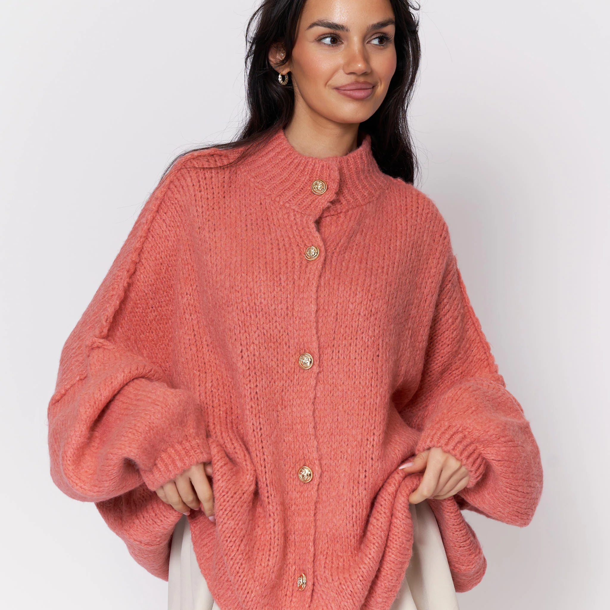 Oversized Cardigan "CozyGlam" - Image 83