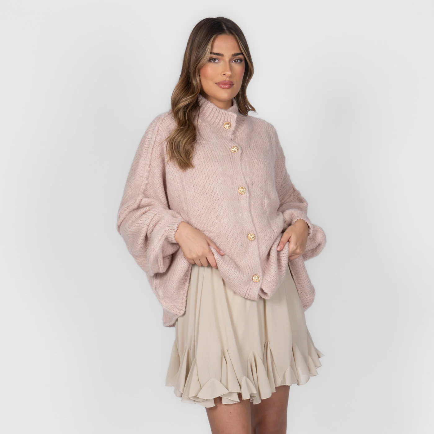 Oversized Cardigan "CozyGlam" - Image 88