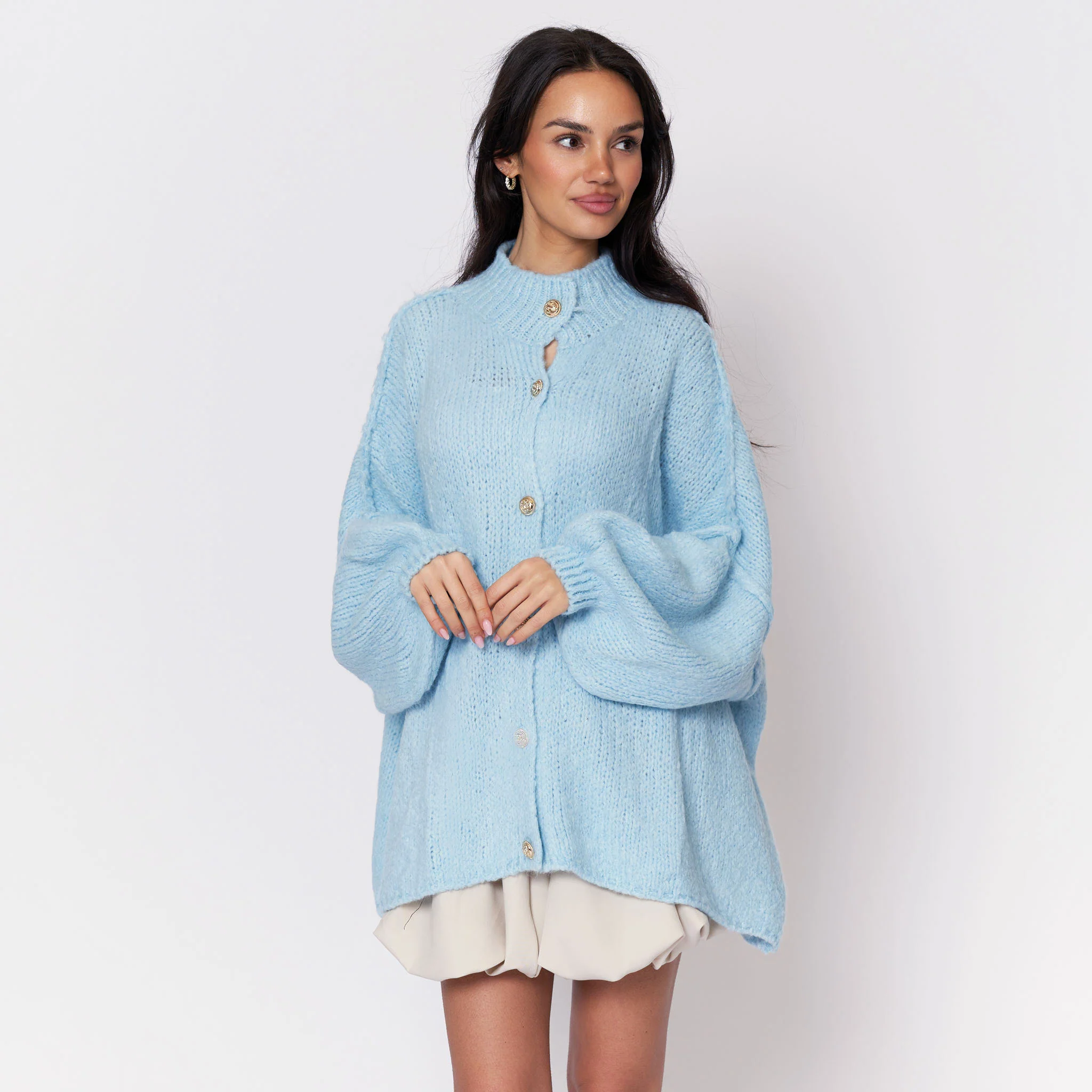 Oversized Cardigan "CozyGlam" - Image 90