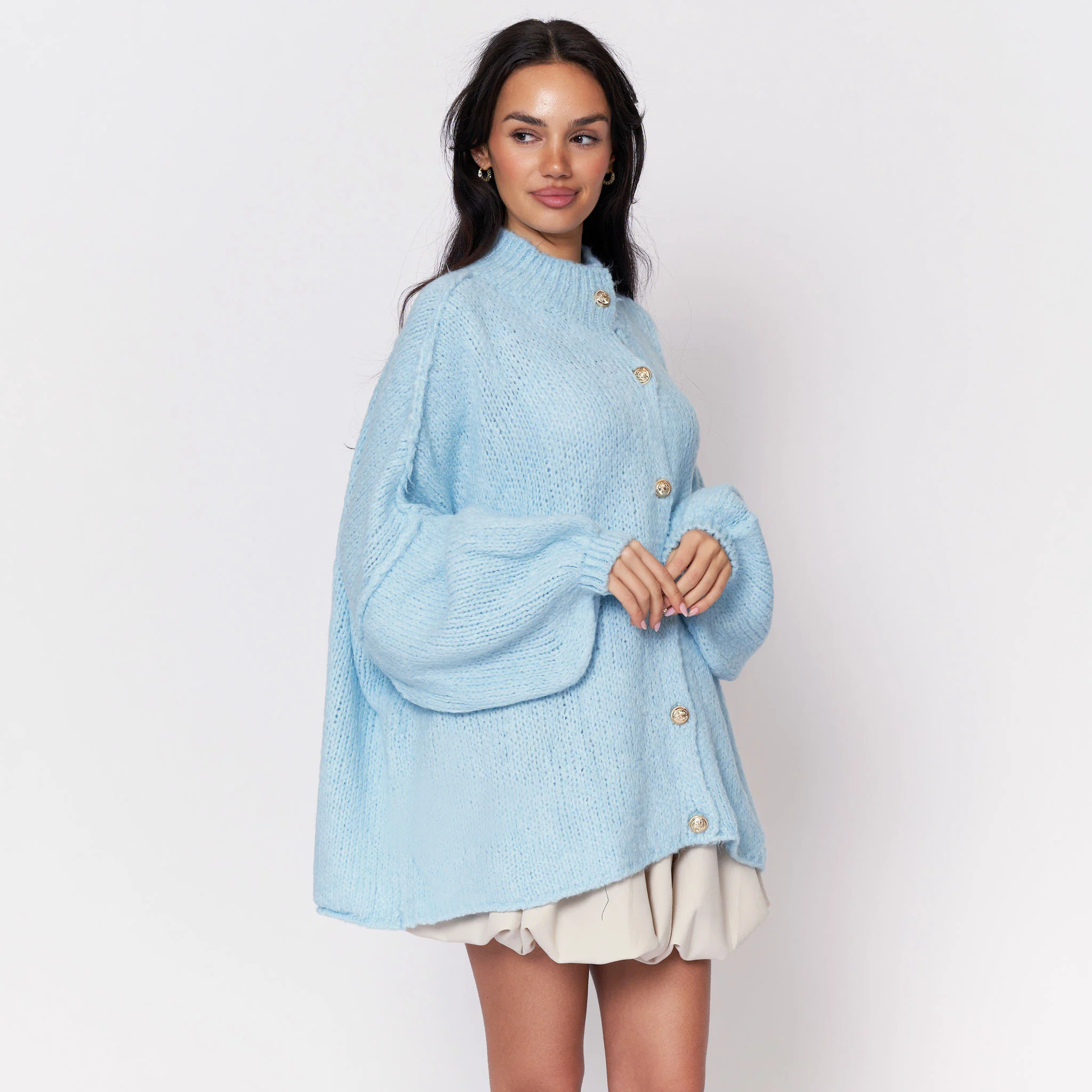 Oversized Cardigan "CozyGlam" - Image 91