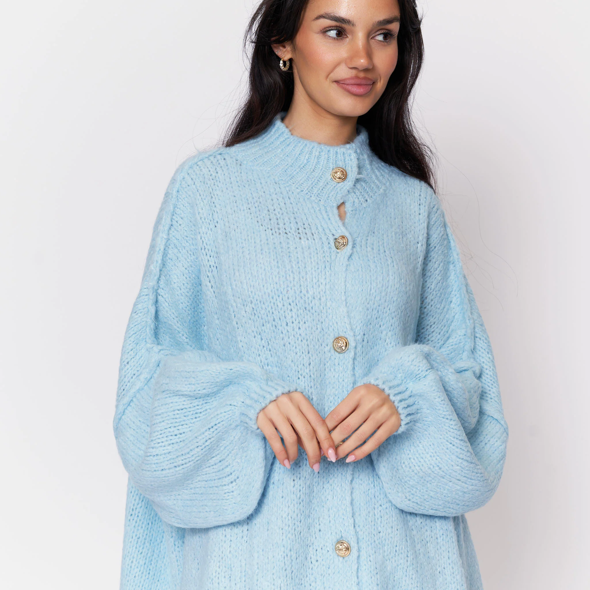 Oversized Cardigan "CozyGlam" - Image 92