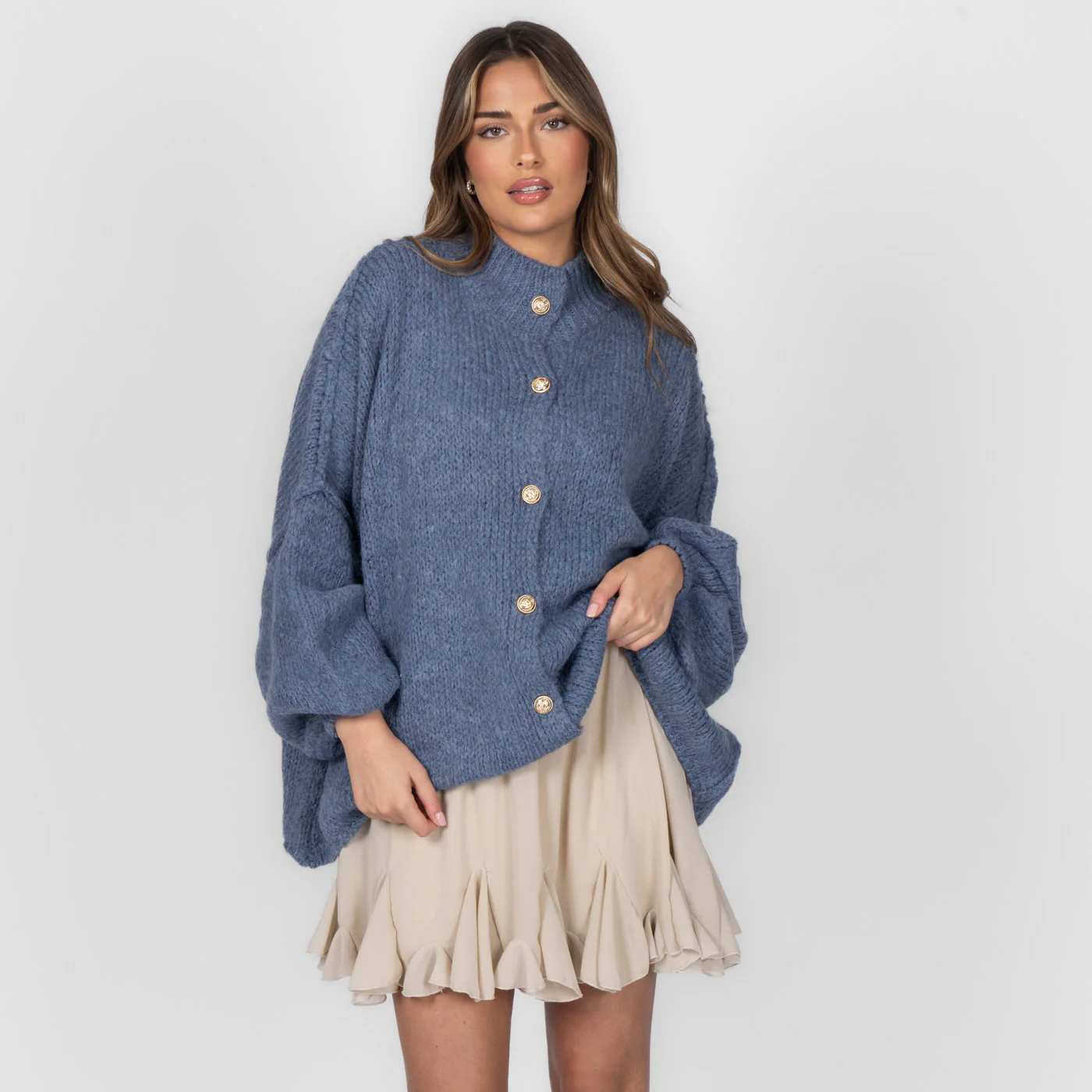 Oversized Cardigan "CozyGlam" - Image 93