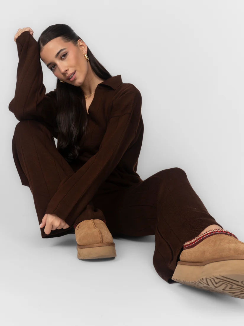 Rippstrick Set mit V-Ausschnitt - Image 26