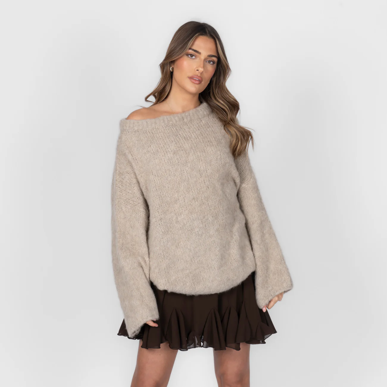 Ultra-Soft Off-Shoulder Knit - Image 28