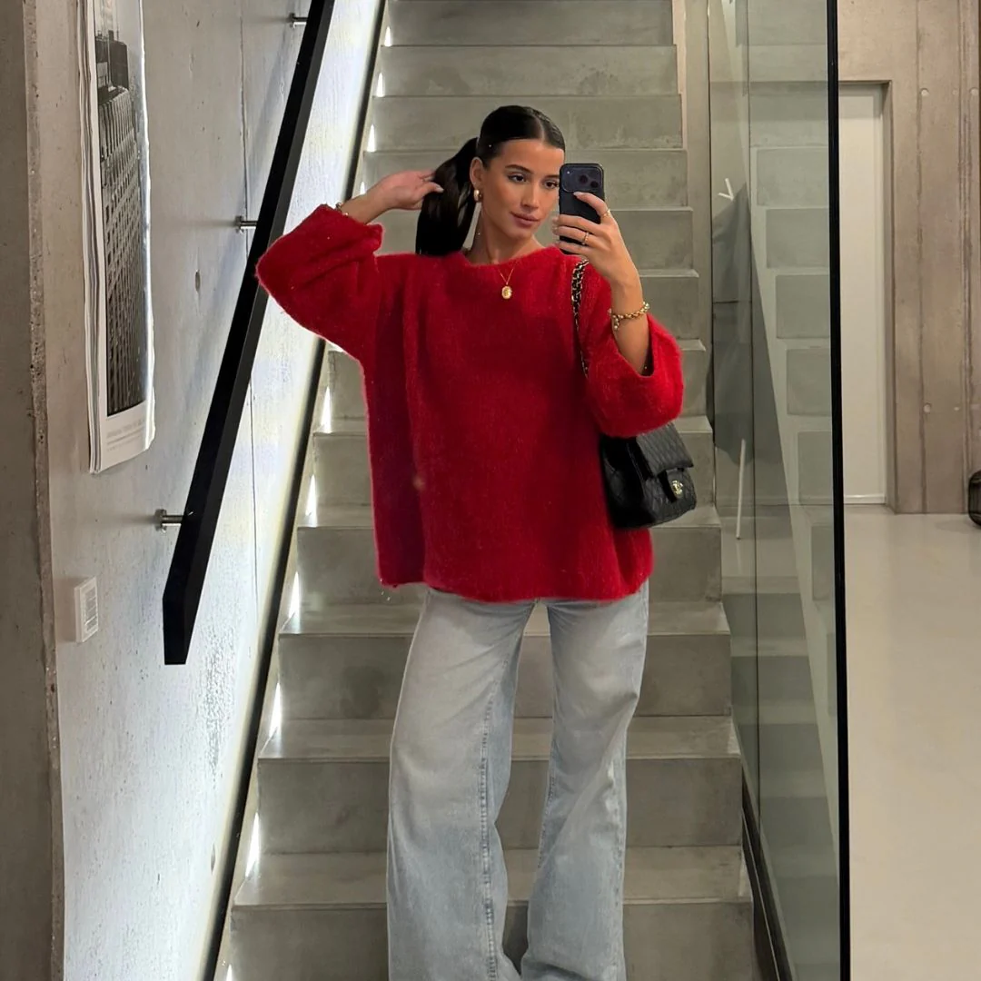 Ultra-Soft Off-Shoulder Knit - Image 37