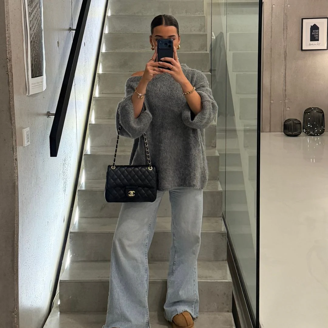 Ultra-Soft Off-Shoulder Knit - Image 40