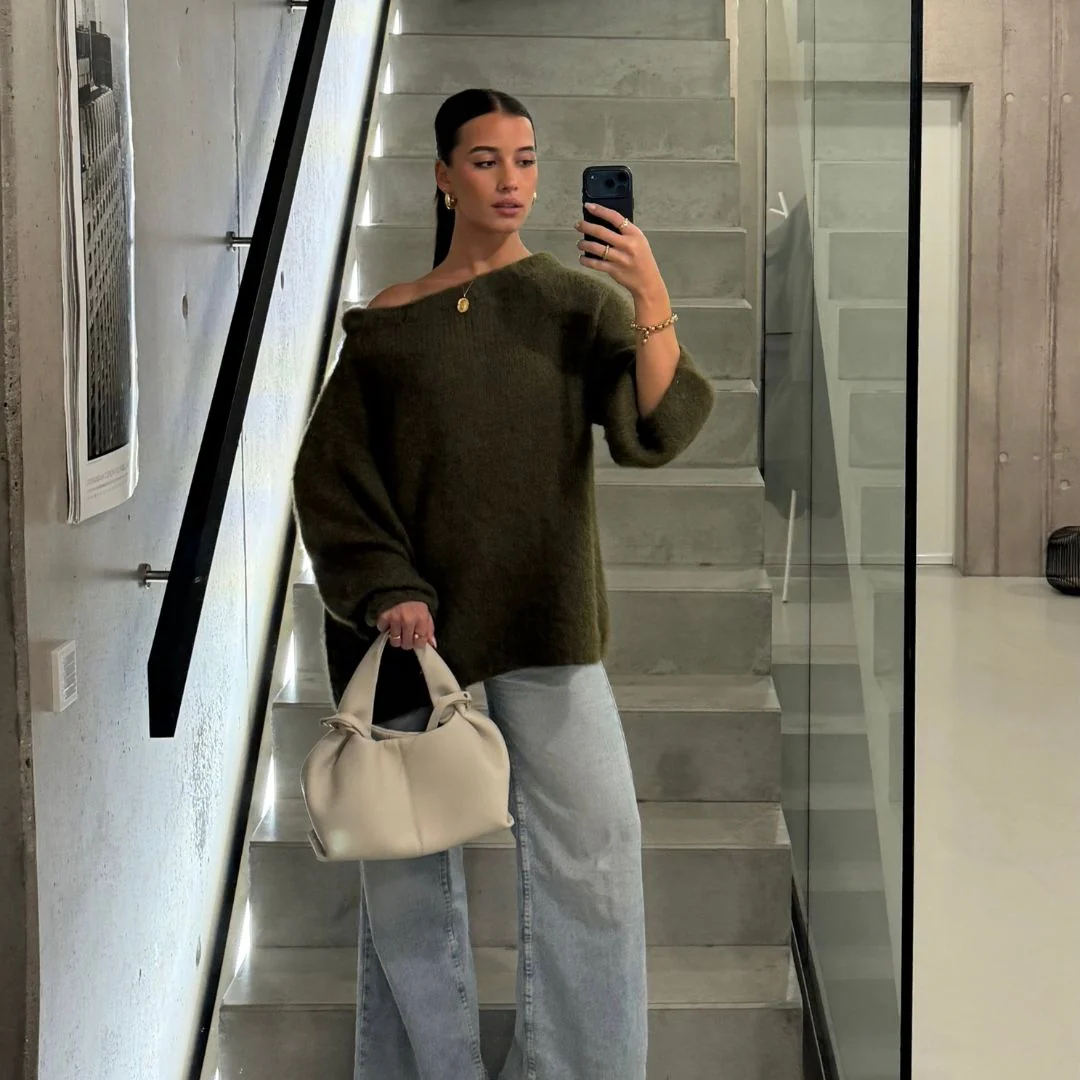 Ultra-Soft Off-Shoulder Knit - Image 46