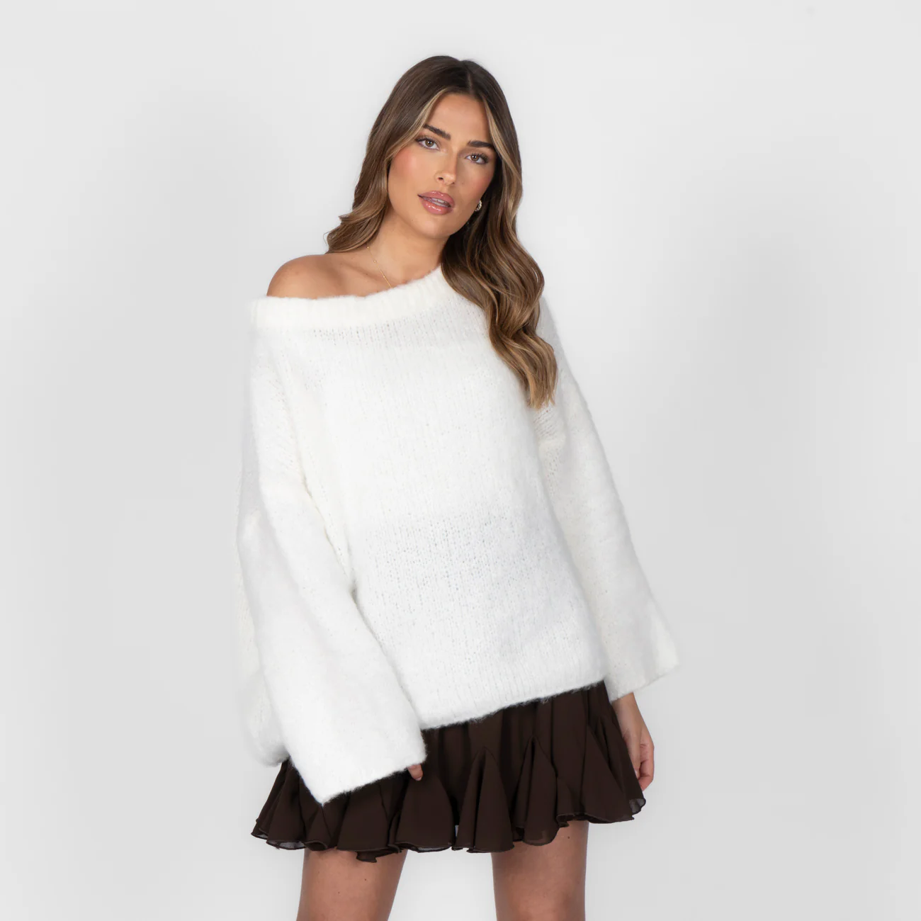 Ultra-Soft Off-Shoulder Knit - Image 59