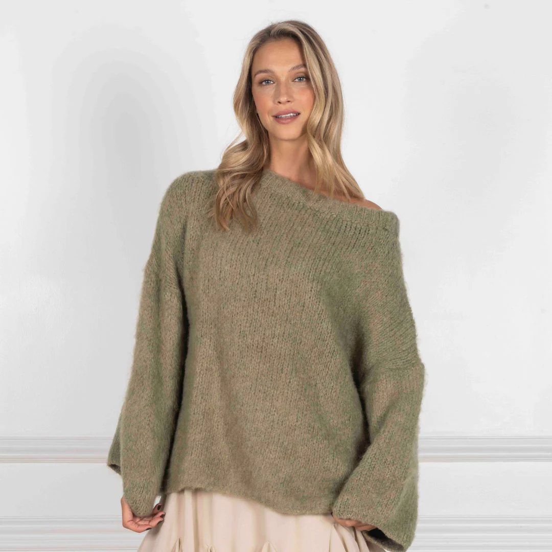 Ultra-Soft Off-Shoulder Knit - Image 60