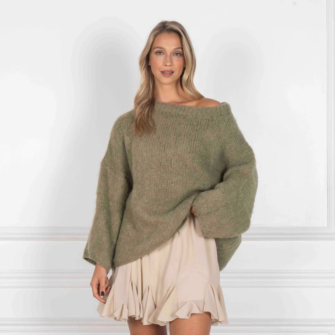 Ultra-Soft Off-Shoulder Knit - Image 61