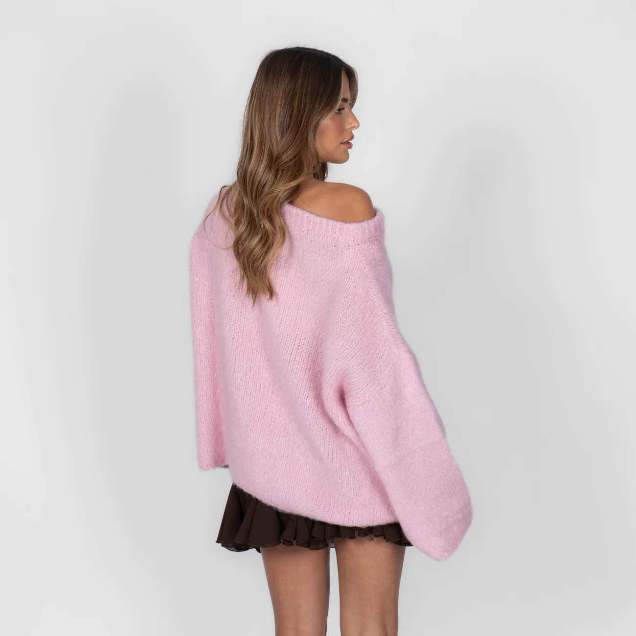 Ultra-Soft Off-Shoulder Knit - Image 8