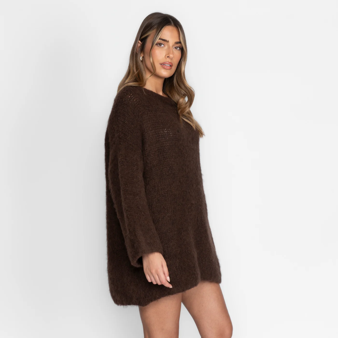 Ultra-Soft Off-Shoulder Pulloverkleid - Image 5